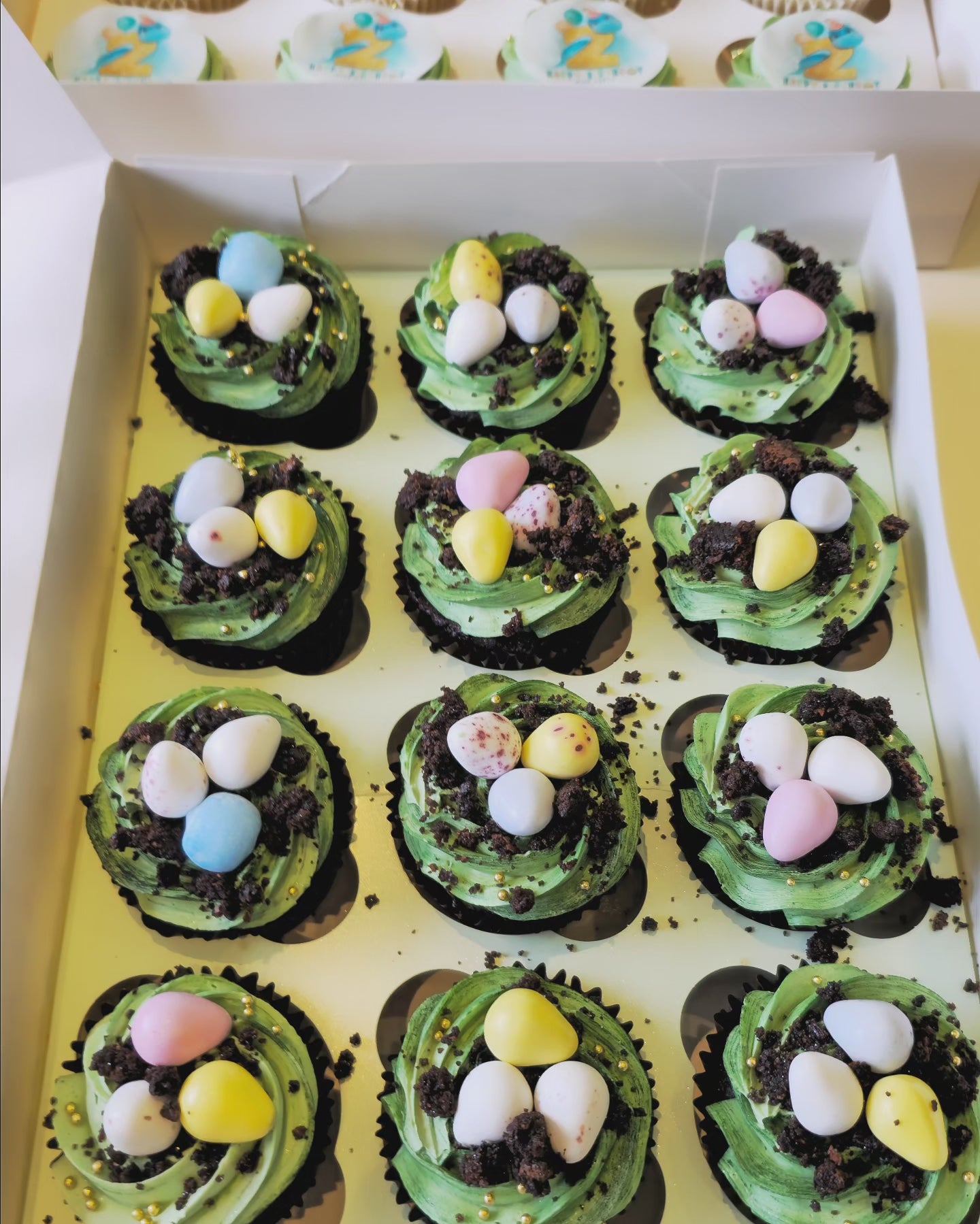"Dino"  Party cupcakes