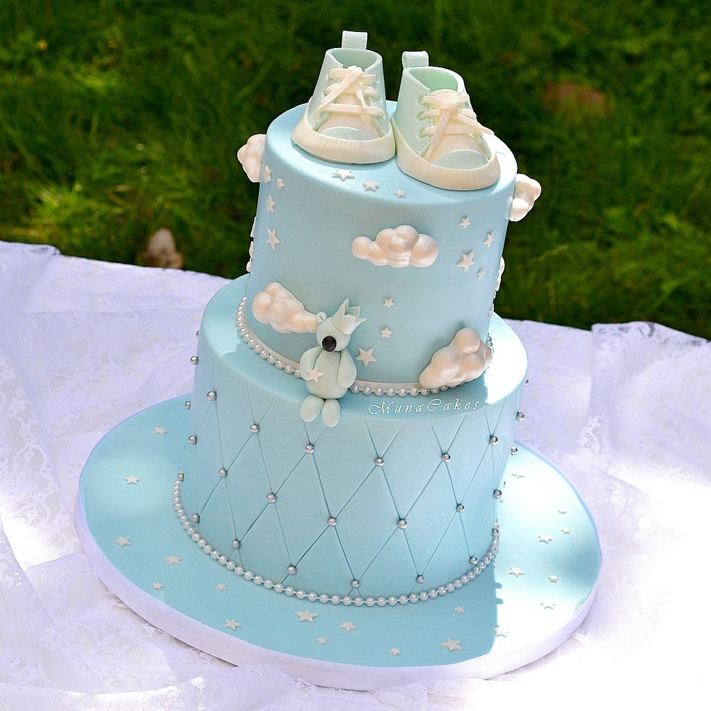Cute Elephant Hot Balloon Birthday Cake – Cake With Us