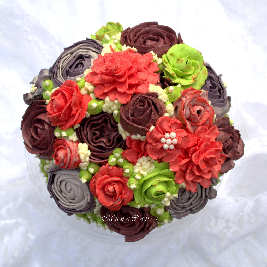 Luxury "Flower Box" Cake