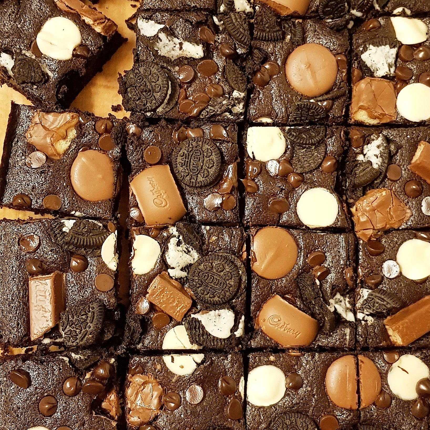 Fully loaded Brownies